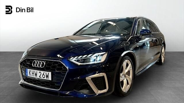 Blå Begagnad 2023 Audi A4 Comfort Kombi | 359 000 kr (Dyr) - Bild 1/3
