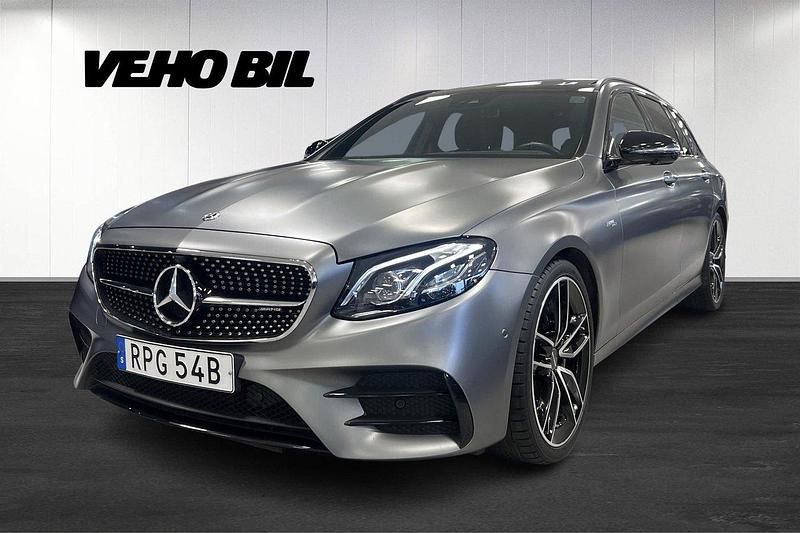 Grå Begagnad 2019 Mercedes E53 AMG Premium Plus Kombi | 549 000 kr (Marknadspris) - Bild 1/4