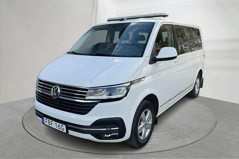 Vit Begagnad 2020 VW T6.1 Van | 370 000 kr (Superpris) - Bild 1/4