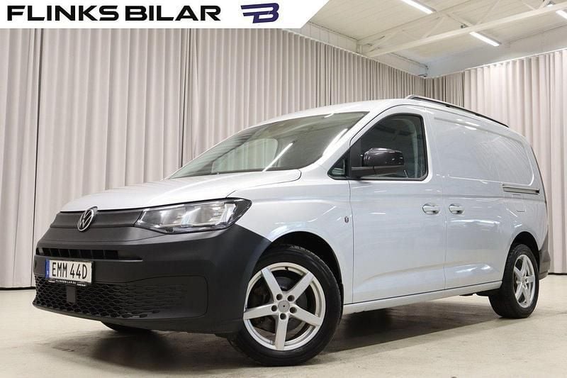 Silver Begagnad 2021 VW Caddy Maxi Minibuss | 259 900 kr (Lite dyr) - Bild 1/4
