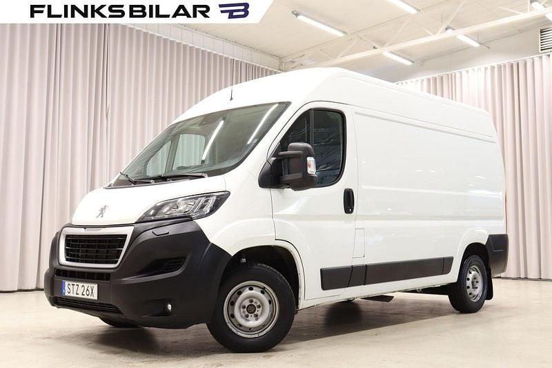Vit Begagnad 2019 Peugeot Boxer Van | 219 900 kr (Bra pris) - Bild 1/4
