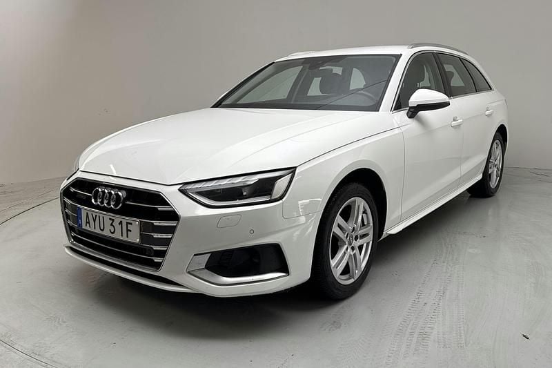Vit Begagnad 2021 Audi A4 Proline Sedan | 225 000 kr (Superpris) - Bild 1/4
