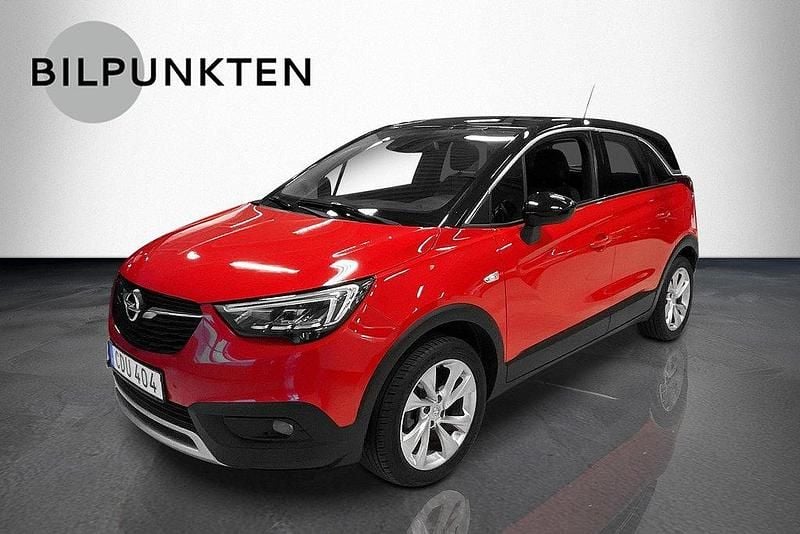 Röd/svart tak Begagnad 2018 Opel Crossland X Dynamic SUV | 134 900 kr (Marknadspris) - Bild 1/4