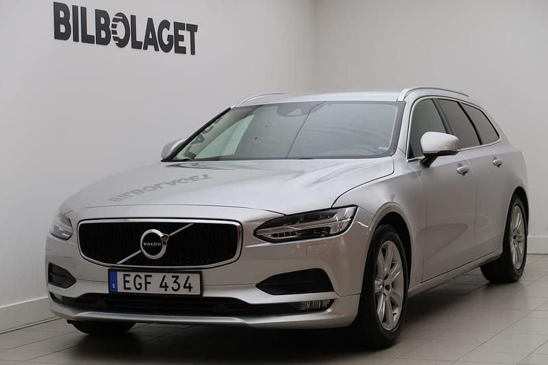 Silver Begagnad 2018 Volvo V90 Business Edition Kombi | 274 800 kr (Marknadspris) - Bild 1/4
