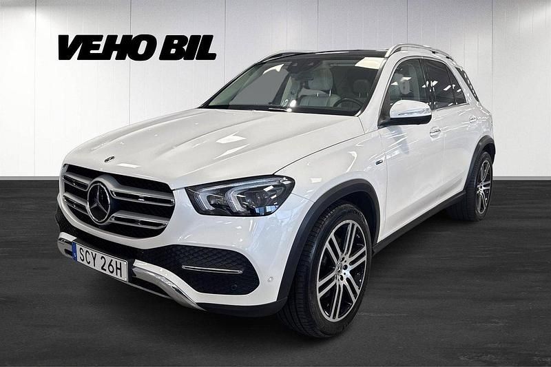 Vit Begagnad 2021 Mercedes GLE350 SUV | 599 900 kr - Bild 1/4