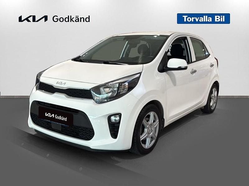 Vit Begagnad 2022 Kia Picanto Advance Halvkombi | 179 900 kr (Marknadspris) - Bild 1/4