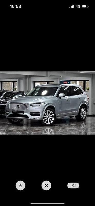 Silver Begagnad 2017 Volvo XC90 Inscription SUV | 310 000 kr (Bra pris) - Bild 1/4