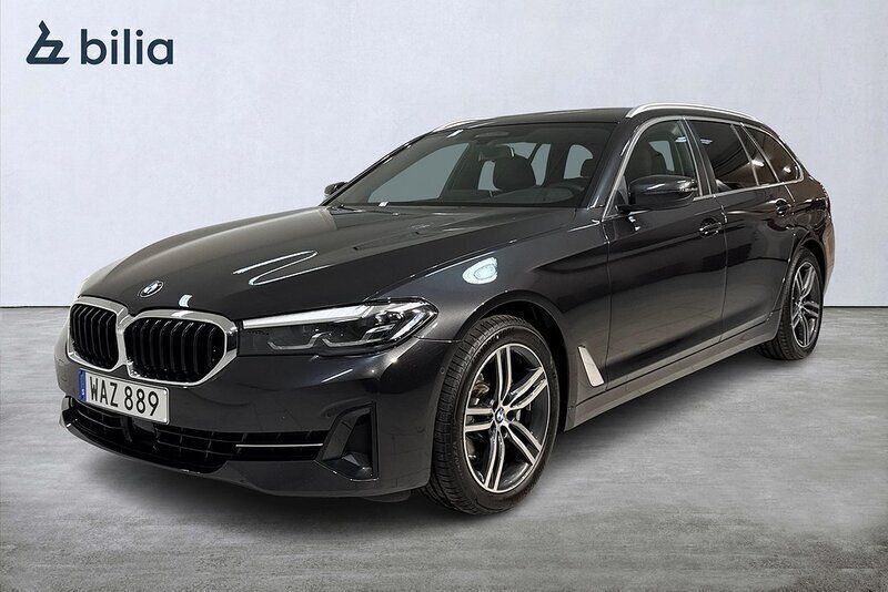 Grå Begagnad 2023 BMW 520 Kombi | 478 900 kr (Marknadspris) - Bild 1/4