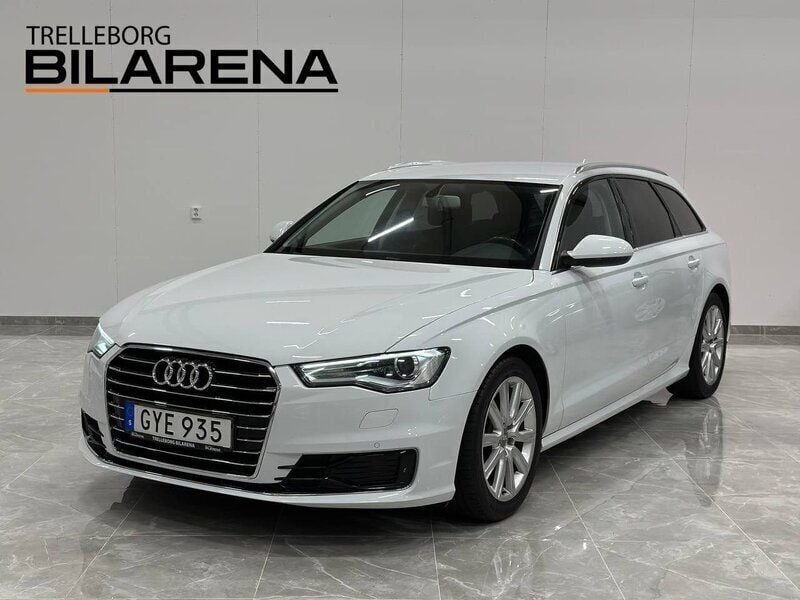 Vit Begagnad 2015 Audi A6 Kombi | 169 900 kr (Marknadspris) - Bild 1/4