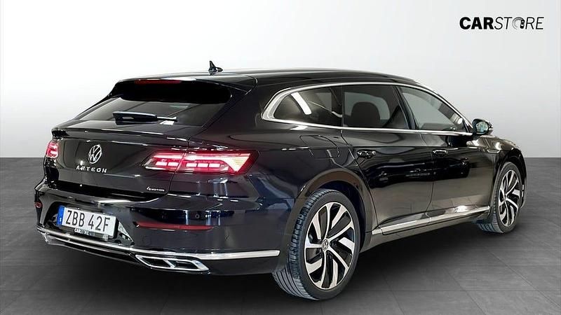 Begagnad VW Arteon R-line 200 HK (147 kW) 2021 Svart Kombi