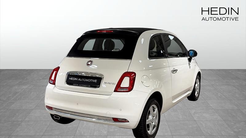 Begagnad Fiat 500C 2022 Vit Cab