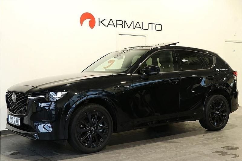 Svart (jet black) Begagnad 2025 Mazda CX-60 SUV | 549 900 kr (Lite dyr) - Bild 1/4