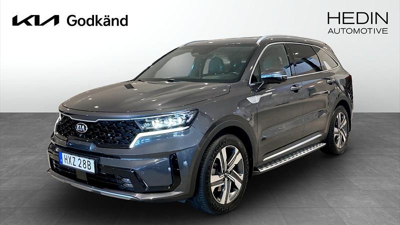 Grå (grey) Begagnad 2021 Kia Sorento 2 SUV | 449 000 kr (Marknadspris) - Bild 1/4
