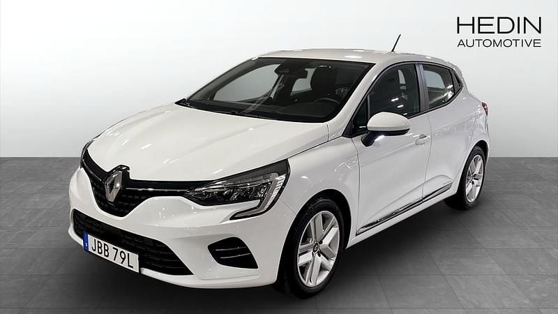 Vit (white) Begagnad 2022 Renault Clio V Zen Halvkombi | 174 900 kr (Lite dyr) - Bild 1/4