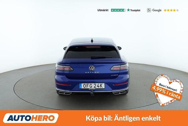 Begagnad VW Arteon R-line 220 HK (161 kW) 2022 Blå Kombi