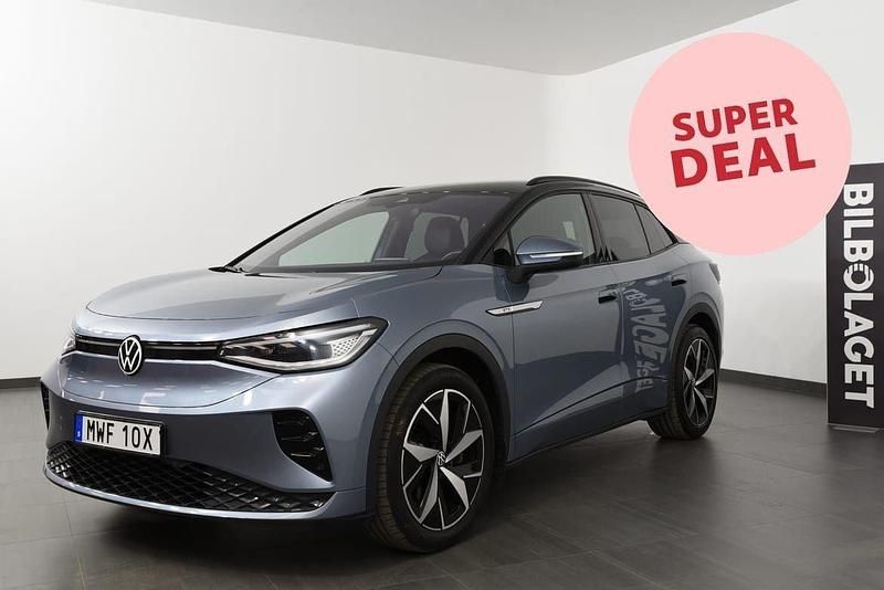 Blå Begagnad 2022 VW ID.4 GTX SUV | 334 500 kr (Marknadspris) - Bild 1/4