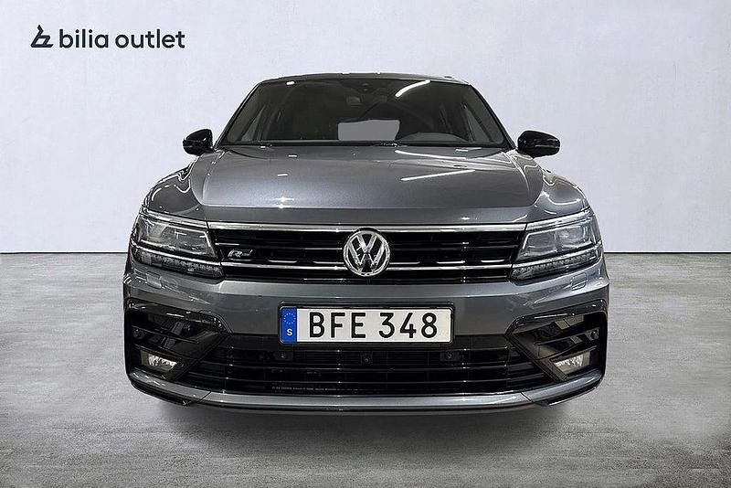 Begagnad VW Tiguan Allspace R-line 200 HK (147 kW) 2020 Grå SUV