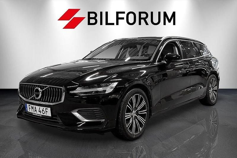 Begagnad Volvo V60 Inscription 253 HK (186 kW) 2020 Svart Kombi