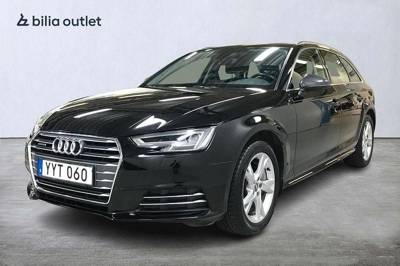 Svart Begagnad 2017 Audi A4 Proline Kombi | 259 900 kr (Marknadspris) - Bild 1/3