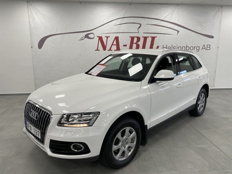 Vit Begagnad 2012 Audi Q5 SUV | 139 900 kr (Lite dyr) - Bild 1/4