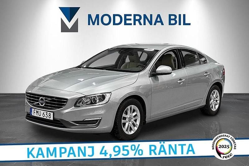 Silver Begagnad 2015 Volvo S60 Summum Sedan | 199 900 kr (Marknadspris) - Bild 1/4