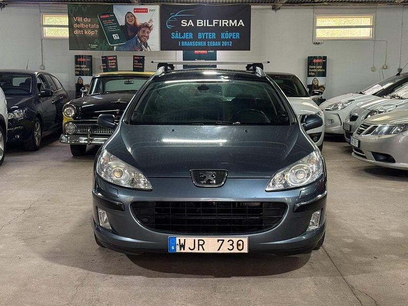 Mörkgrå Begagnad 2004 Peugeot 407 Kombi | 27 900 kr (Marknadspris) - Bild 1/4