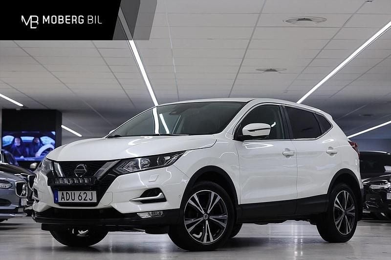 Vit Begagnad 2019 Nissan Qashqai 360º SUV | 134 900 kr (Marknadspris) - Bild 1/2
