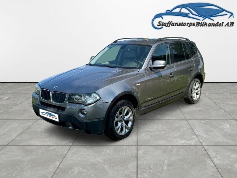 Grå Begagnad 2009 BMW X3 Comfort Edition SUV | 79 900 kr (Lite dyr) - Bild 1/4
