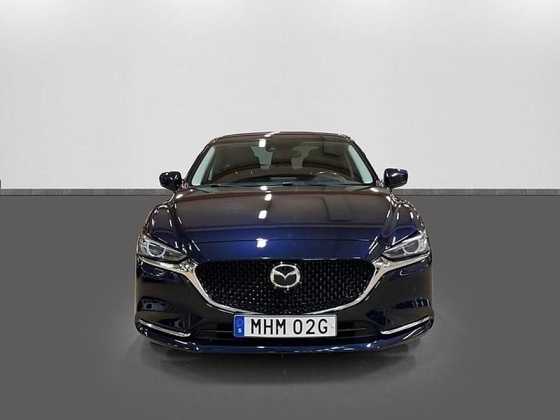 Begagnad Mazda 6 Optimum 194 HK (142 kW) 2019 Blå Sedan