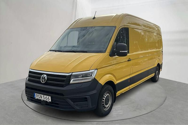 Gul Begagnad 2018 VW Crafter Van | 199 000 kr (Dyr) - Bild 1/4