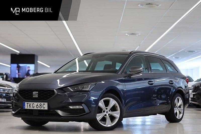 Grå Begagnad 2021 Seat Leon FR Kombi | 209 900 kr (Lite dyr) - Bild 1/3
