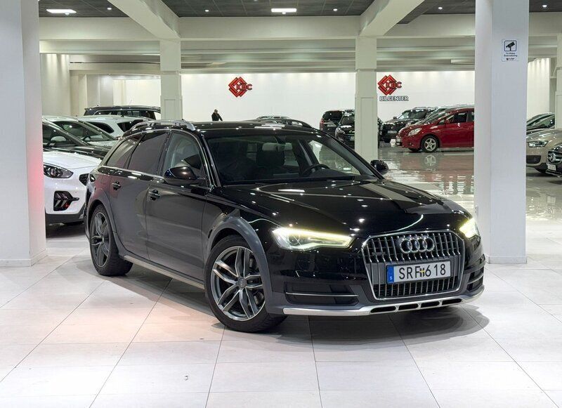 Svart Begagnad 2015 Audi A6 Allroad Ambition Kombi | 174 900 kr (Bra pris) - Bild 1/4