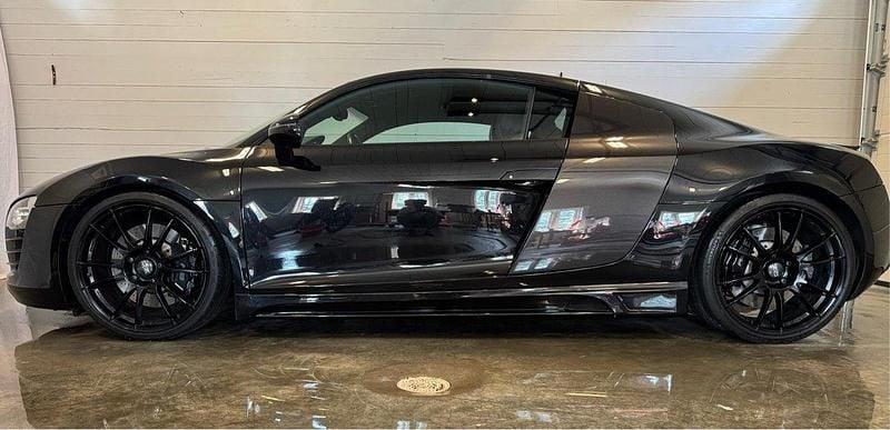 Svart Begagnad 2008 Audi R8 Coupé Sport Sportkupé | 639 000 kr - Bild 1/4