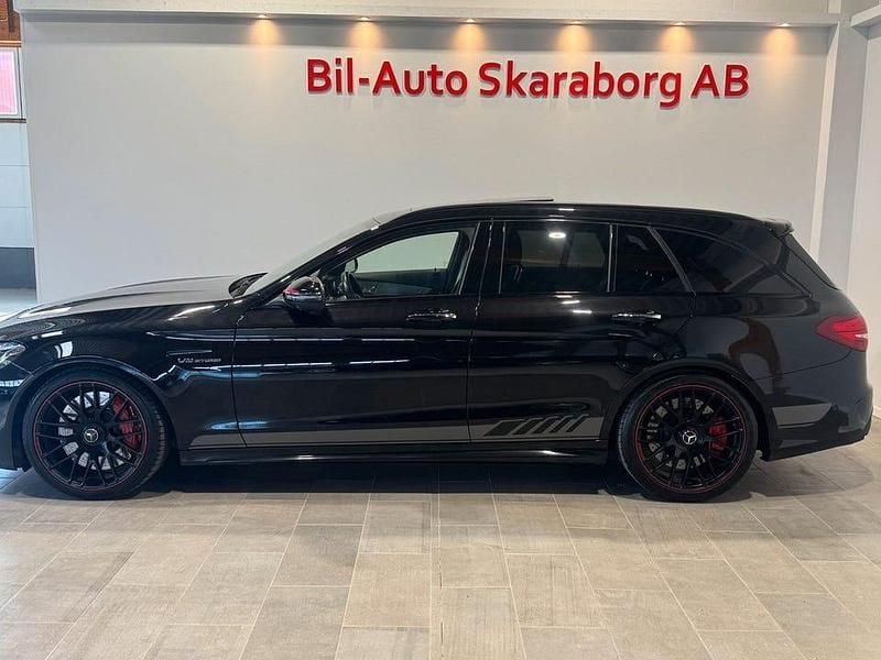 Begagnad Mercedes C63S AMG AMG 510 HK (375 kW) 2017 Svart Kombi
