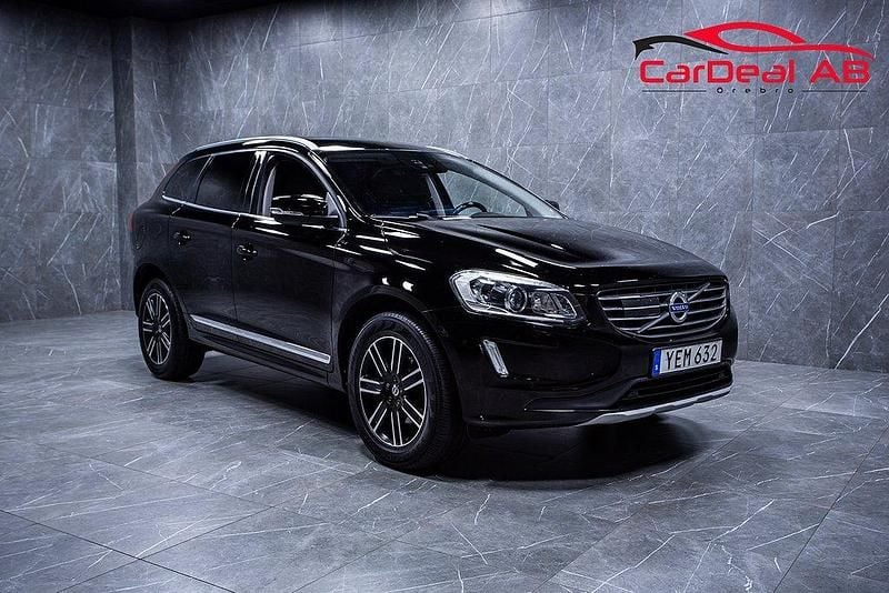 Svart Begagnad 2016 Volvo XC60 Standard SUV | 158 800 kr (Marknadspris) - Bild 1/4