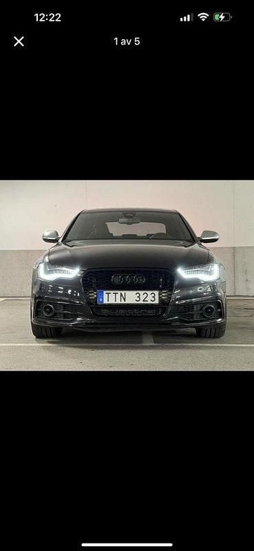 Svart Begagnad 2014 Audi S6 Sedan | 369 000 kr (Bra pris) - Bild 1/4