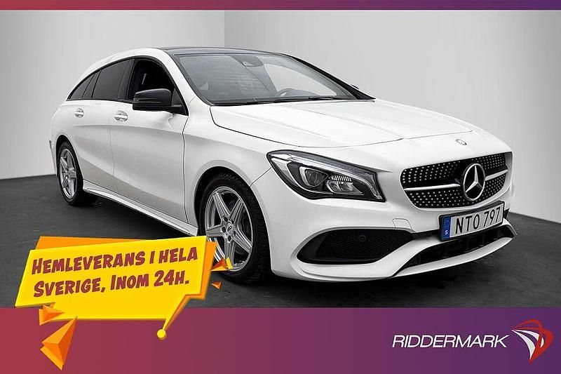 Vit Begagnad 2017 Mercedes 220 AMG Kombi | 219 900 kr (Marknadspris) - Bild 1/3