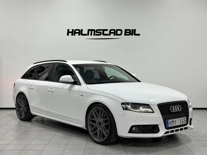 Vit Begagnad 2008 Audi A4 S-Line Kombi | 89 500 kr (Dyr) - Bild 1/4