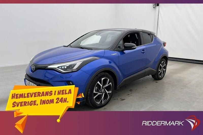 Blå Begagnad 2021 Toyota C-HR Edition SUV | 274 800 kr (Marknadspris) - Bild 1/3