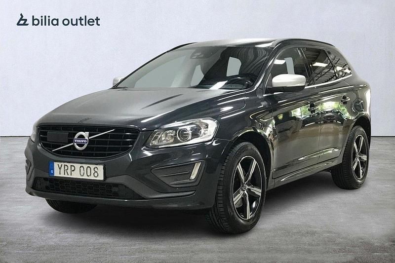 Grå Begagnad 2017 Volvo XC60 R-Design SUV | 199 900 kr (Lite dyr) - Bild 1/4