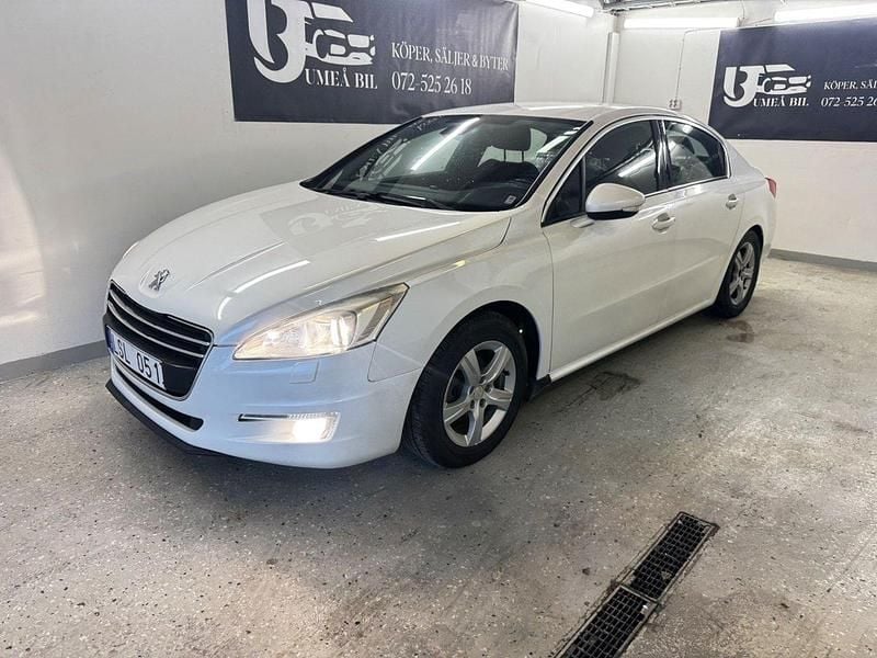 Vit Begagnad 2011 Peugeot 508 Sedan | 34 900 kr (Marknadspris) - Bild 1/4