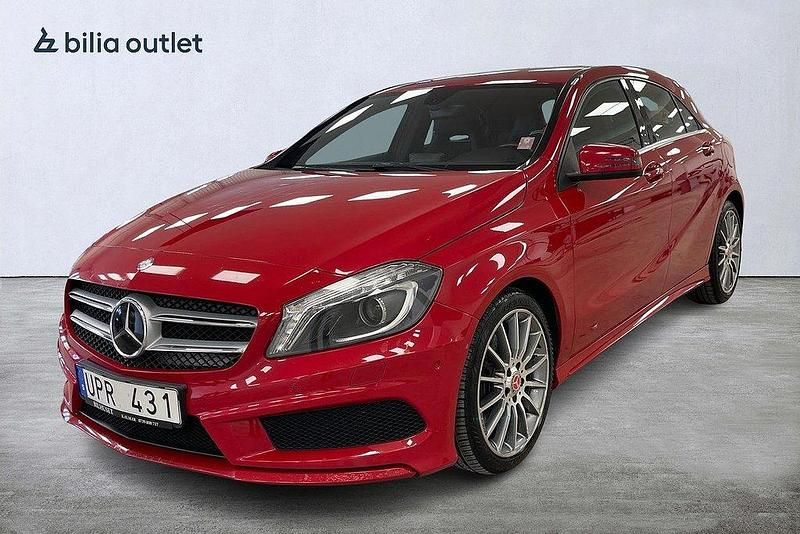 Röd Begagnad 2013 Mercedes A220 AMG line Halvkombi | 169 000 kr (Bra pris) - Bild 1/4