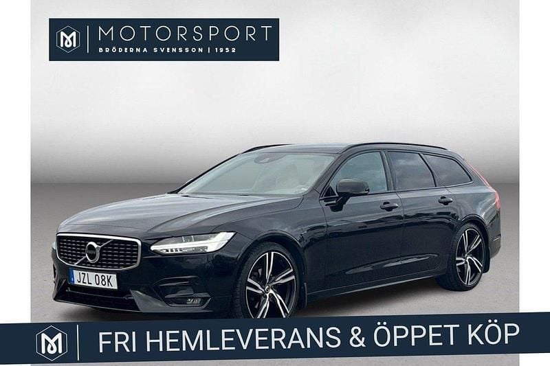 Svart Begagnad 2020 Volvo V90 R-Design Kombi | 289 900 kr (Marknadspris) - Bild 1/3