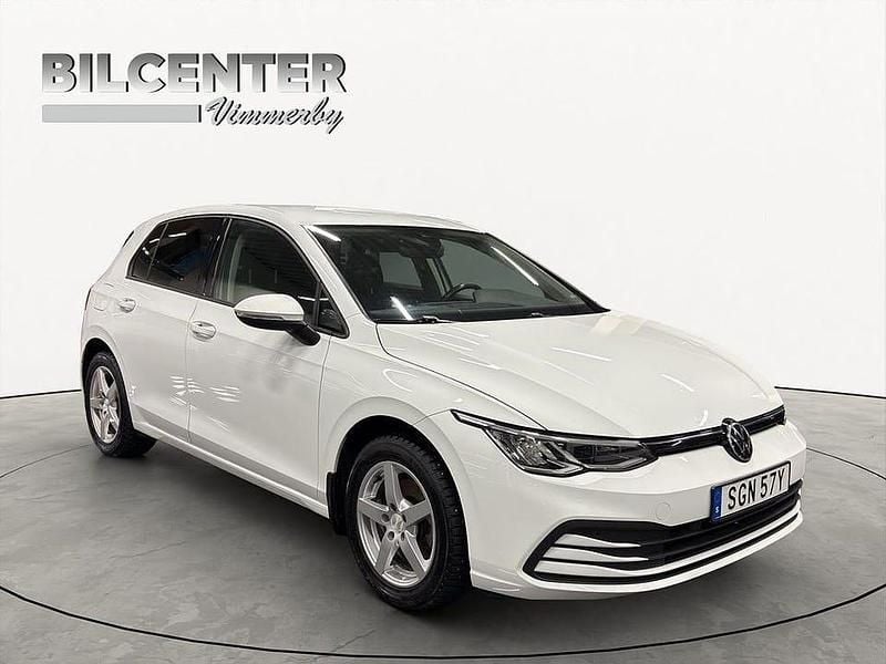 Vit Begagnad 2020 VW Golf VII Halvkombi | 174 500 kr (Marknadspris) - Bild 1/4