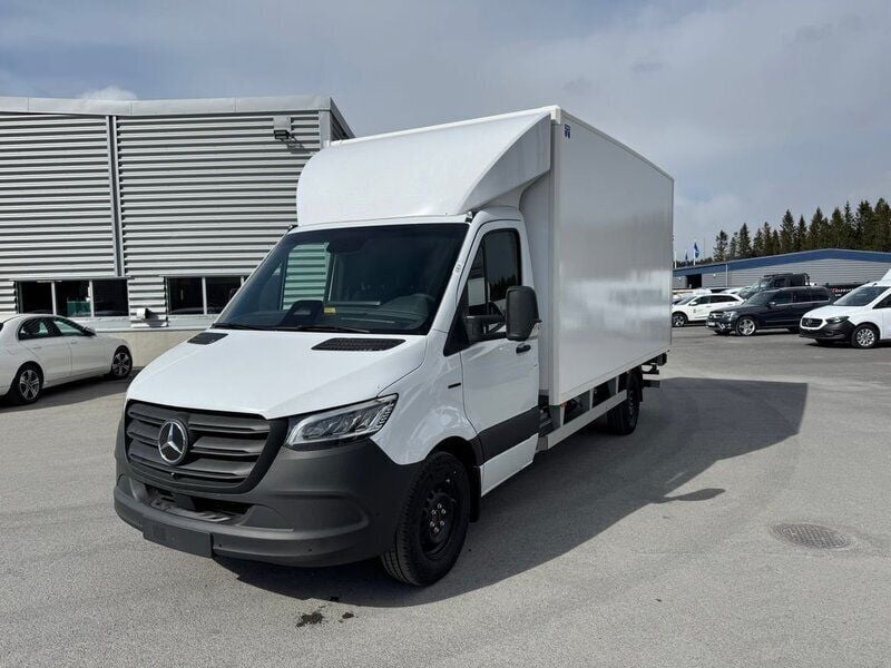 Vit Ny 2025 Mercedes E-Sprinter Van | 1 275 000 kr - Bild 1/4