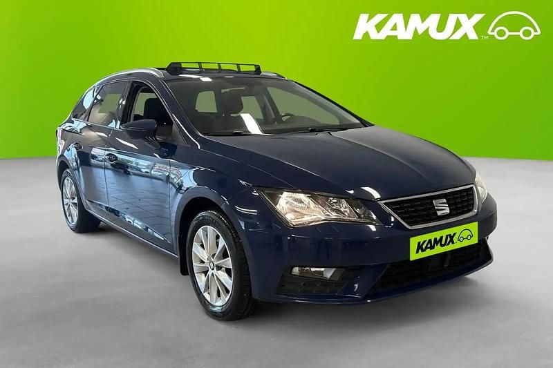 Blå Begagnad 2019 Seat Leon Kombi | 129 800 kr (Marknadspris) - Bild 1/4