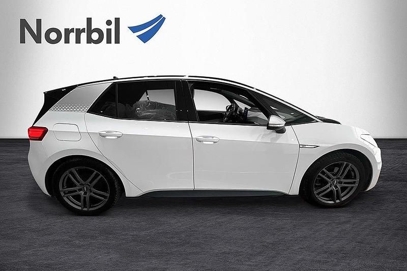 Begagnad VW ID.3 Edition 150 kW (204 HK) 2020 Vit Halvkombi
