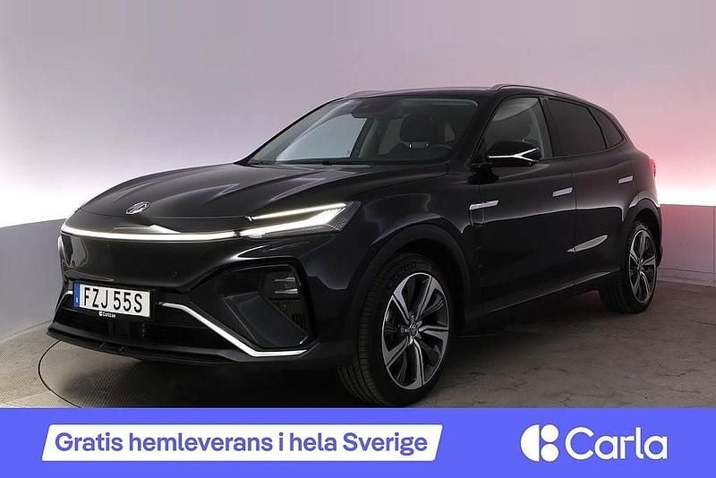 Svart Begagnad 2022 MG Marvel R Luxury SUV | 244 990 kr (Bra pris) - Bild 1/4