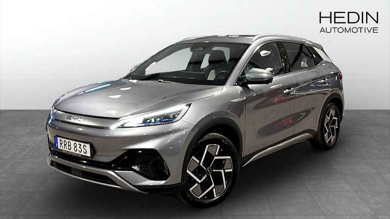 Grå Begagnad 2022 BYD Atto 3 Design SUV | 289 900 kr (Lite dyr) - Bild 1/4