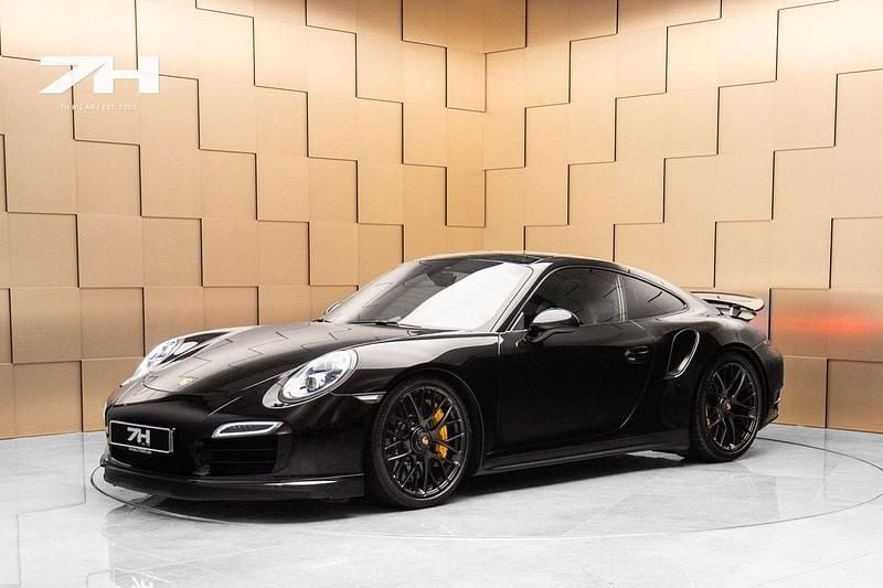 Svart Begagnad 2013 Porsche 911 Turbo S Sportkupé | 1 399 000 kr - Bild 1/4